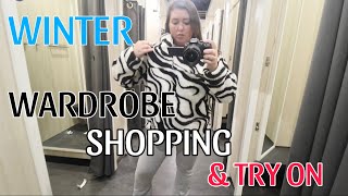 WINTER WARDROBE CHANGING ROOM TRY ON HAUL NEW PHONE amp FAMILY MALL SHOPPING DAY [upl. by Aehsrop378]