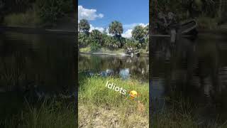 Airboat fail [upl. by Aneleairam341]