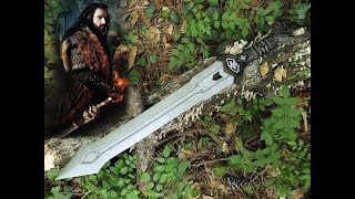 Thorin Oakenshield’s sword Deathless Noble collection The Hobbit [upl. by Tram]