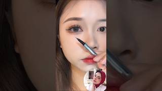 makeup eyeliner eyemakeup eyelashes eyelashextensions eyelash eyelashhack makeuptutorial [upl. by Tersina]