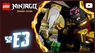 Beyond the Phantasm Cave  LEGO NINJAGO® Dragons Rising  Season 2  Episode 3 [upl. by Hamford]