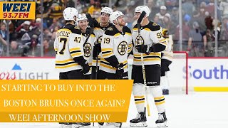 Are the Boston Bruins capable of a deep playoff run  WEEI Afternoon Show [upl. by Isaacson751]