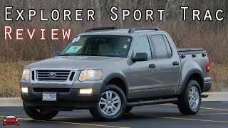 2008 Ford Explorer Sport Trac XLT Review  The Truck Thats Not A Truck [upl. by Ahkos]