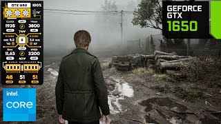 Silent Hill 2 Remake on GTX 1650  1080p Best Settings [upl. by Gunther198]