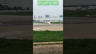 airport of Dhaka flight bd bd bangladeshairlines vairal travel usbanglaairlines Flybd1 [upl. by Nolaj]