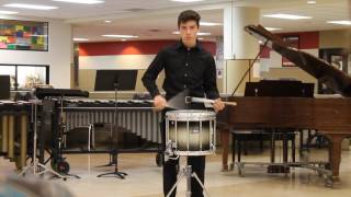 Pratfalls  Snare Solo  Trent Ulloa [upl. by Lohcin]