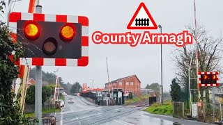 Northern Ireland Level Crossings in County Armagh Compilation [upl. by Felten460]