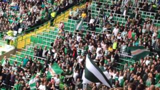 Green brigade against Leicester [upl. by Lednem255]