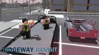 Ridgeway County Roblox  RCTA Towing  Episode 1 [upl. by Imiaj6]