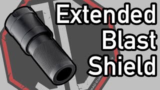 The New Extended Blast Shield from JMAC Customs  BDS37EXT [upl. by Joye]