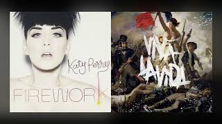 Katy Perry Coldplay  Firework X Viva La Vida Mashup [upl. by Sessilu]