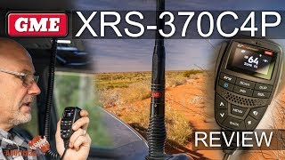 GME XRS 370 UHF Radio  AE4704B 21 and AW4705B4P 66 Antenanna Review  The Ultimate UHF for 4wd [upl. by Marlena]