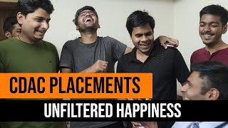 CDAC Placements  Unfiltered Happiness [upl. by Croteau309]