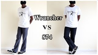 Dickies 874 vs Wrangler Wrancher Styling Fit  MORE [upl. by Siver]