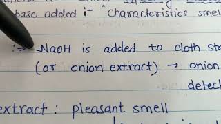 Olfactory Indicators  Class 10 Chemistry  NCERT CBSE BOARD 20242025 [upl. by Jacquet674]