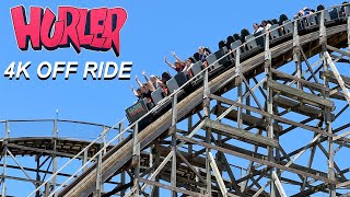 Hurler 4K OFF Ride POV Carowinds Charlotte NC [upl. by Yug822]