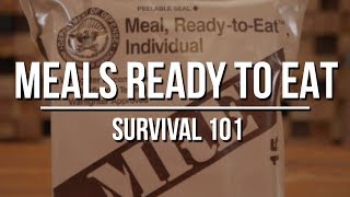 MREs Meals Ready To Eat [upl. by Elleiad]