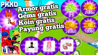 Cara mendapatkan Payung gratis dapat Armor dan gems gratis di PK XD Update Miraculous London [upl. by Derrick620]