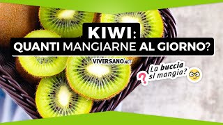 KIWI a cosa FANNO BENE Chi deve EVITARLI 8 domande al NUTRIZIONISTA [upl. by Daniala]