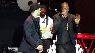 Justin Timberlake and JayZ  Suit n Tie LIVE  Wireless 2013 [upl. by Kelby]