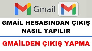 Gmail Hesabından Nasıl Çıkış Yapılır  Google Hesabından Çıkış Yapma [upl. by Aikan]