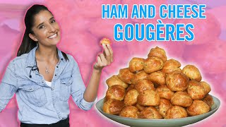 How To Make Ham amp Cheese Gougères With Tara  Bake In [upl. by Persson602]