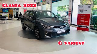 TOYOTA GLANZA 2023 NEW MODEL 🔥FEATURES EXTERIOR amp INTERIOR EXPLAINED [upl. by Ciredec538]