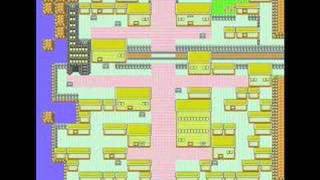 Pokemon SilverGoldCrystal  Goldenrod City [upl. by Ellenyl456]