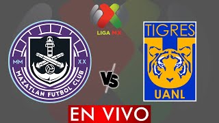 MAZATLAN VS TIGRES EN VIVO  LIGA MX APERTURA 2024  JORNADA 12  DONDE VER EN VIVO [upl. by Alodi197]