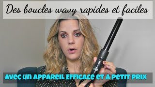 FAIRE DES BOUCLES WAVY RAPIDES ET FACILES AVEC ELEHOT [upl. by Melquist]