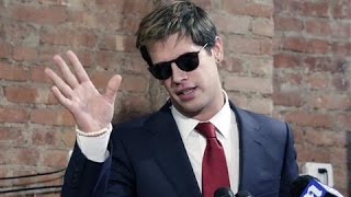 Milo Yiannopoulos Resigns From Breitbart News [upl. by Ecyor562]