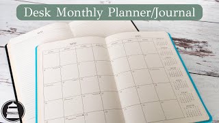 Desk Monthly PlannerJournal  Gallery Leather [upl. by Marketa765]