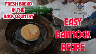 How to Make Bannock Bread – Easy Recipe [upl. by Notslah]