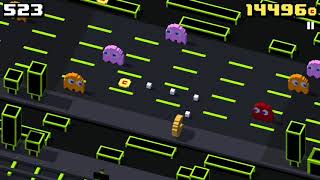 Crossy Road  PacMan  770 points [upl. by Hootman590]