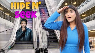 EXTREME HIDE amp SEEK IN MALL  she had no idea 😱  RBWORLD [upl. by Nalrah]