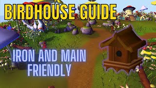 OSRS Birdhouse Guide Ironman Friendly [upl. by Nocaed529]