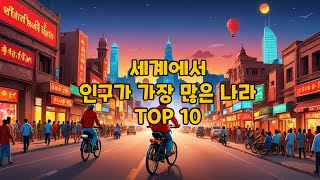 세계에서 인구가 가장 많은 나라 TOP 10 [upl. by Goren]