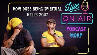 Spirituality Podcast by Influencer Getfitbysahib amp Celebrity Coach Wolf spirituality mindset [upl. by Bartel]