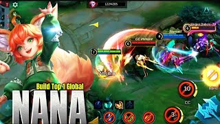 NANA BEST BUILD 2024  BUILD TOP 1 GLOBAL NANA GAMEPLAY  MOBILE LEGENDS✓ [upl. by Westmoreland848]