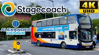 Stagecoach Manchester 7 Ashton to Stockport via Gorton amp Reddish ADL Enviro400MMC 10580SN16OTV [upl. by Ibmat]