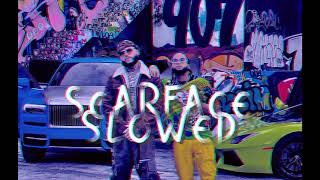 El Alfa El Jefe x Farruko  SCARFACE Slowed  Reverb [upl. by Petta]