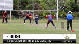 Gold Coast v Sunshine Coast U16  QJC Southern Challenge 2022 [upl. by Noiwtna395]