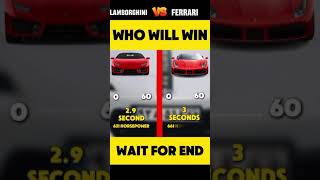 Lamborghini vs Ferrari LamborghiniVsFerrari SupercarShowdown CarComparison LuxuryCars [upl. by Ahsikan]