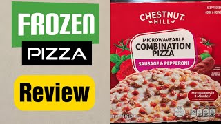 FROZEN PIZZA REVIEW Chestnut Hill Combination [upl. by Eened]