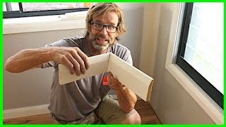 How to Install Baseboard  Skirting Boards [upl. by Daughtry]