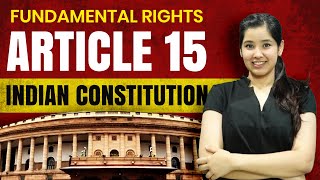 Article 15 Indian Constitution  In Hindi  Important Case Laws [upl. by Sucy783]