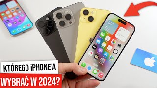 Jakiego iPhonea Kupić w 2024 📲 6 NAJLEPSZYCH Modeli [upl. by Patrizius]