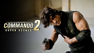 Commando 2 Super Scene  Gear up to watch Vidyuts Thrilling Action Skills  Vidyut Jammwal [upl. by Eleahcim]