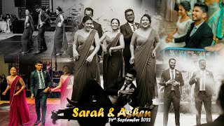 SARAH amp ASHEN WEDDING SURPRISE DANCE  2022 [upl. by Ahtram]