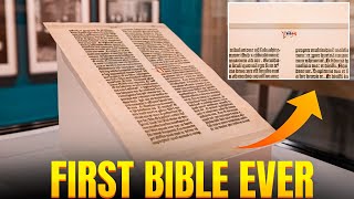 The INSANE Story of the First Mass Printed Bible [upl. by Kemppe684]